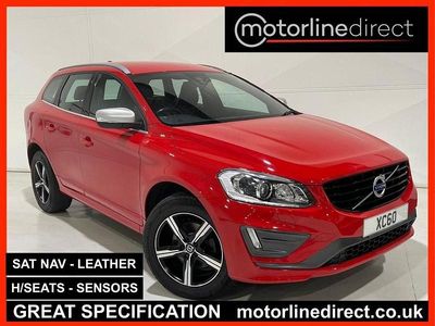 Red Used 2017 Volvo XC60 R-Design SUV | £13,789 (Fair price)