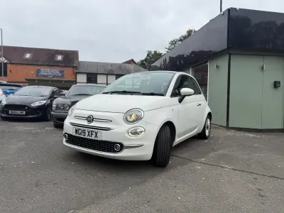 Occasion Fiat 500 Lounge 69 ch (50 kW) 2019 Blanc Citadine