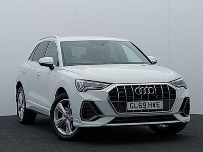 White Used 2019 Audi Q3 S-Line SUV | £20,998 (Fair price)