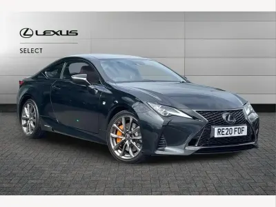 Used Lexus RC300h Sport Line 223 HP (164 kW) 2020 Black Coupe