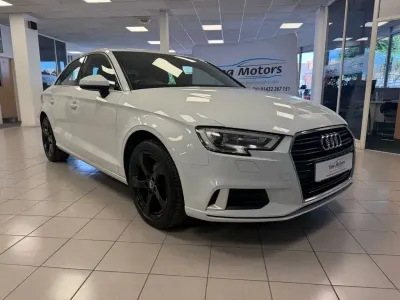 Used Audi A3 Sport 116 HP (85 kW) 2018 White Sedan