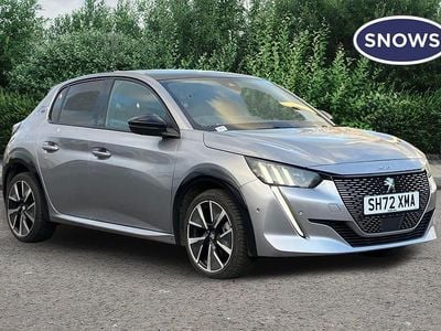 Used Peugeot e-208 GT 100 kW (136 HP) 2022 Grey Hatchback