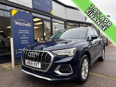 Blue Used 2019 Audi Q3 Sport SUV | £18,395 (Fair price)