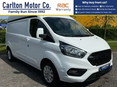 Usado Ford Transit Custom Limited 130 HP (95 kW) 2021 Branco Van