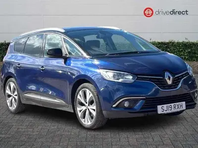 Used Renault Grand Scénic IV Signature 120 HP (88 kW) 2019 Blue/black MPV
