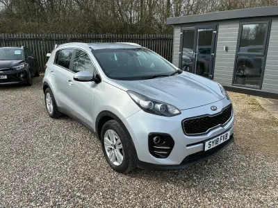 Used Kia Sportage 115 HP (84 kW) 2018 Silver SUV