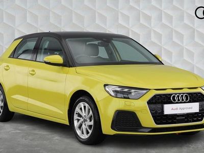 Used Audi A1 Sportback Sport 95 HP (69 kW) 2023 Yellow Hatchback