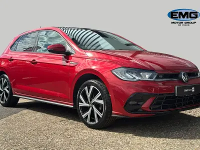 Used VW Polo R-line 110 HP (80 kW) 2022 Red Hatchback