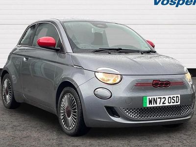 Used Fiat 500e Red 86 kW (118 HP) 2022 Hatchback