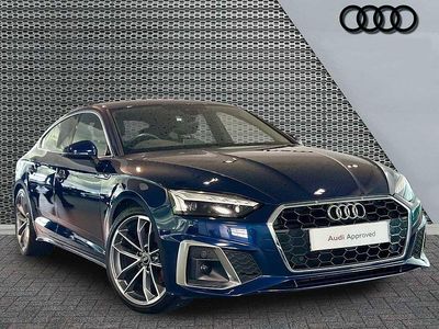 Used Audi A5 S-Line 2022 Blue Coupe