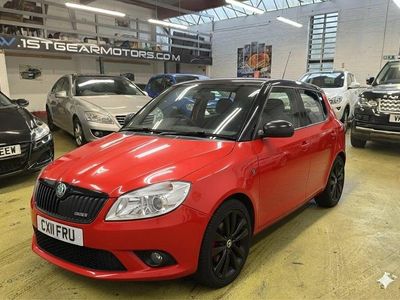 Red Used 2011 Skoda Fabia vRS Hatchback | £3,575 (Fair price)