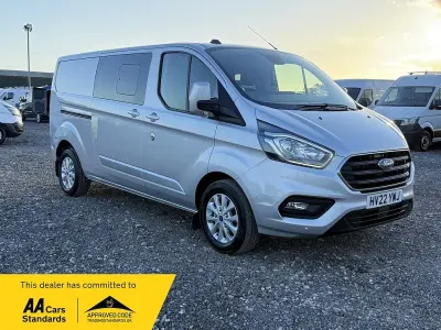 Used Ford Transit Custom Limited 130 HP (95 kW) 2022 Silver Van