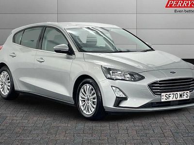 Used Ford Focus Titanium 125 HP (91 kW) 2020 Silver Hatchback