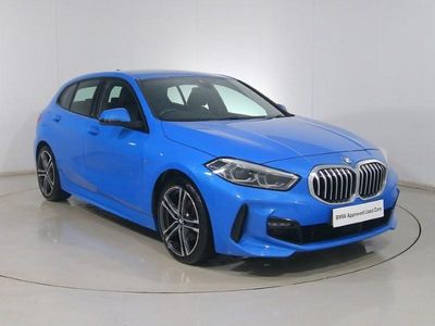 Used BMW 118 M Sport 138 HP (101 kW) 2020 Blue Hatchback