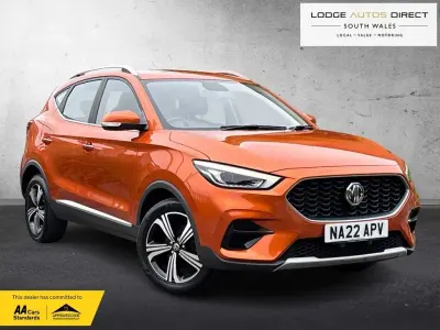Used MG ZS Excite 106 HP (77 kW) 2022 Orange SUV