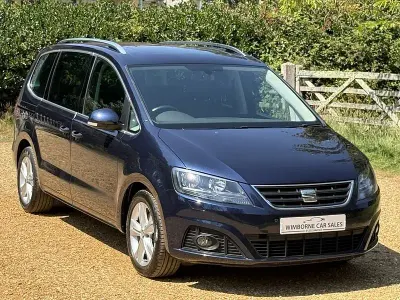 Used Seat Alhambra Ecomotive 150 HP (110 kW) 2017 Blue MPV
