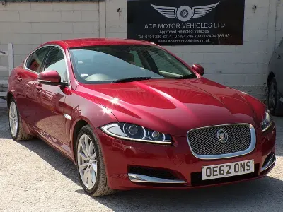 Used Jaguar XF Premium Luxury 2013 Red Sedan