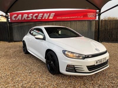 White Used 2017 VW Scirocco R-line Coupe | £11,499 (Fair price)