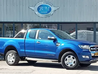 Second-hand Ford Ranger Limited 2017 Albastru Pickup