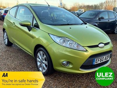 Green Used 2011 Ford Fiesta Zetec Hatchback | £1,895 (Good price)