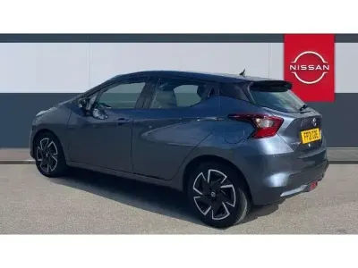 Używany Nissan Micra Acenta 92 KM (67 kW) 2021 Szary Hatchback