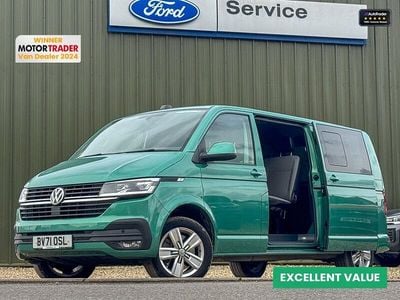 Green Used 2021 VW T6.1 Highline Van | £42,990