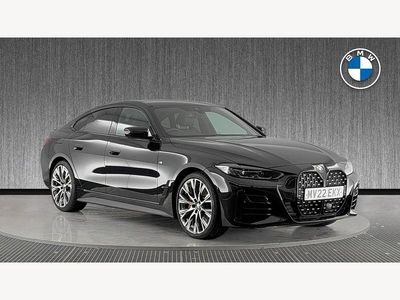 Black Used 2022 BMW 430 Gran Coupé M Sport Coupe | £31,899 (Fair price)