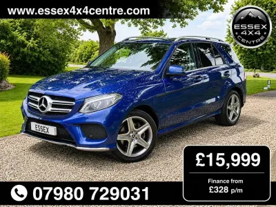 Used Mercedes GLE350 AMG 258 HP (189 kW) 2018 Blue SUV