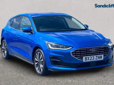 Used Ford Focus Titanium X 125 HP (91 kW) 2023 Blue Hatchback