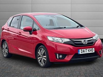 Begagnad Honda Jazz EX 102 HK (75 kW) 2017 Röd Halvkombi