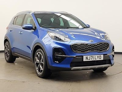 Blue Used 2021 Kia Sportage GT-Line SUV | £16,998 (Fair price)