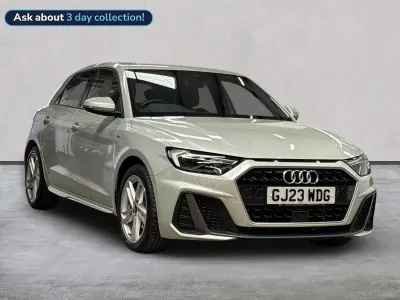 Usado Audi A1 Sportback S-Line 110 HP (80 kW) 2023 Prateado Citadino