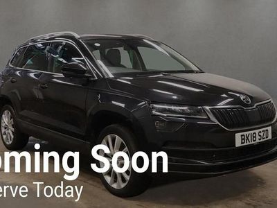 Used Skoda Karoq SE L 115 HP (84 kW) 2018 Black SUV