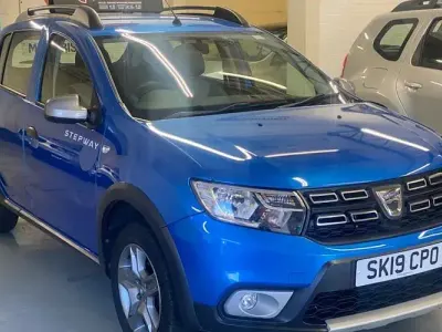 Used Dacia Sandero Comfort 90 HP (66 kW) 2019 Blue Hatchback