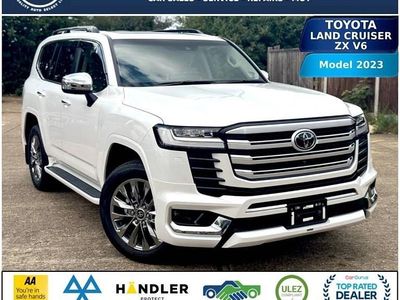 White Used 2023 Toyota Land Cruiser SUV | £89,995 (Expensive)