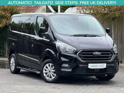 Used Ford Transit Custom Limited 185 HP (136 kW) 2020 Black Van