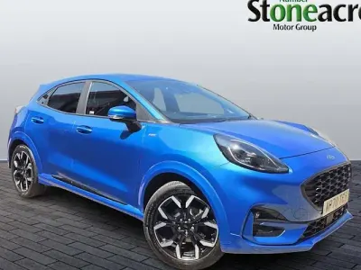 Used Ford Puma ST-Line X 125 HP (91 kW) 2020 Blue SUV