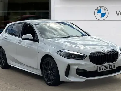 Used BMW 118 M Sport 136 HP (100 kW) 2024 White Hatchback