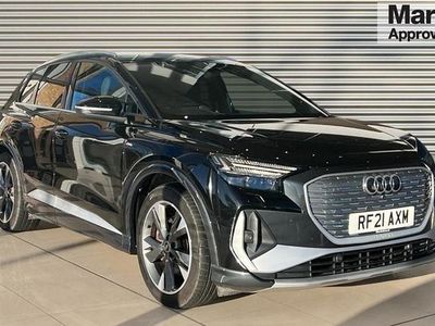 Black Used 2021 Audi Q4 e-tron Comfort SUV | £24,303 (Fair price)