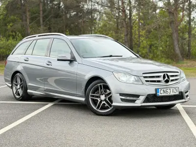 Używany Mercedes C220 AMG 170 KM (125 kW) 2013 Srebrny Kombi