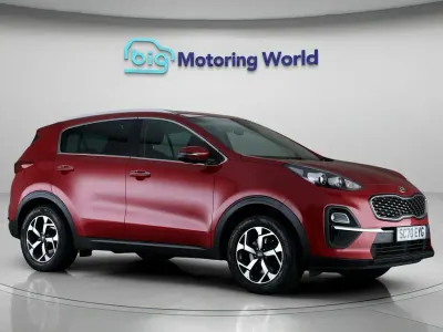 Used Kia Sportage 136 HP (100 kW) 2021 Red SUV