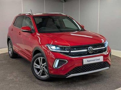 Used VW T-Cross R-line 150 HP (110 kW) 2024 Red SUV