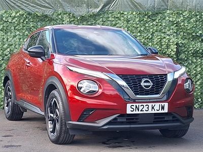 Used Nissan Juke N-Connecta 114 HP (83 kW) 2023 Red SUV