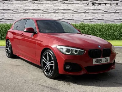 Used BMW 120 M Sport 184 HP (135 kW) 2019 Red Hatchback