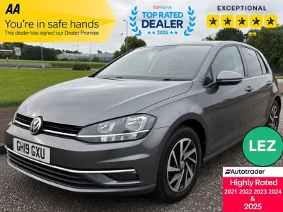 Used VW Golf VII Match 115 HP (84 kW) 2019 Grey Hatchback