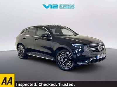 Used Mercedes EQC400 AMG Line Premium 300 kW (408 HP) 2020 Black SUV