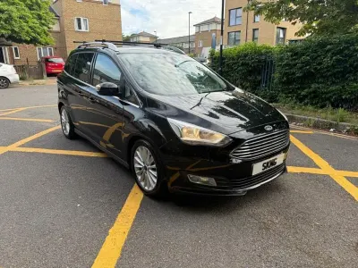Used Ford Grand C-Max Titanium 120 HP (88 kW) 2016 Black MPV