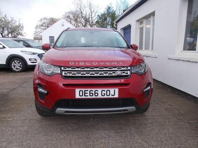 Second-hand Land Rover Discovery Sport HSE 180 CP (132 kW) 2016 Roșu SUV