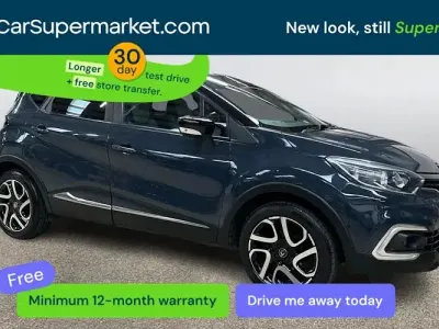 Second-hand Renault Captur Iconic 90 CP (66 kW) 2018 Albastru SUV