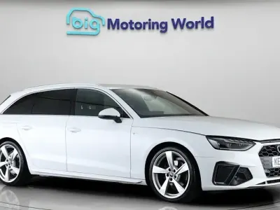 Used Audi A4 S-Line 150 HP (110 kW) 2023 White Estate